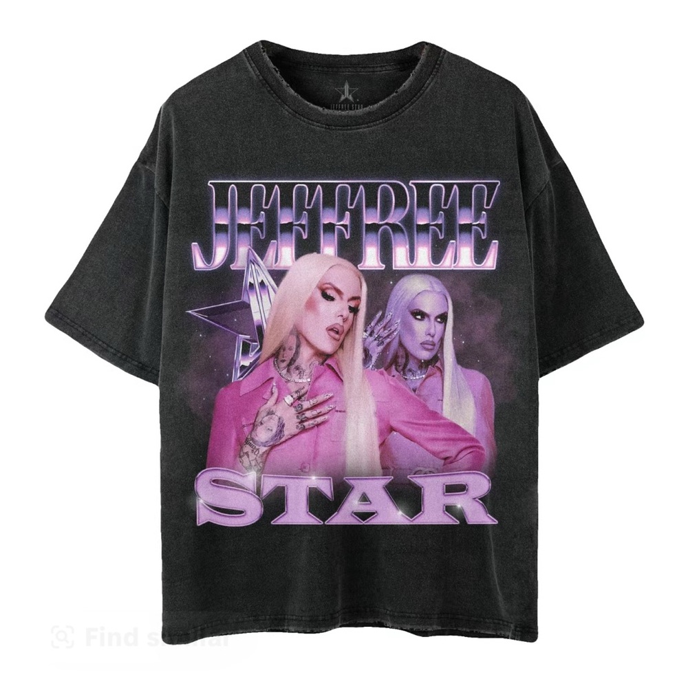 Jeffree Star Black Tee NEW IN PACKAGE